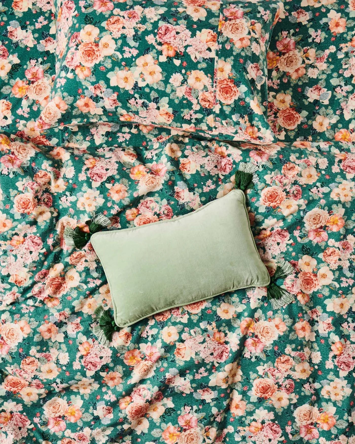 Otto's Corner Store - Meadow Velvet Souk Cushion