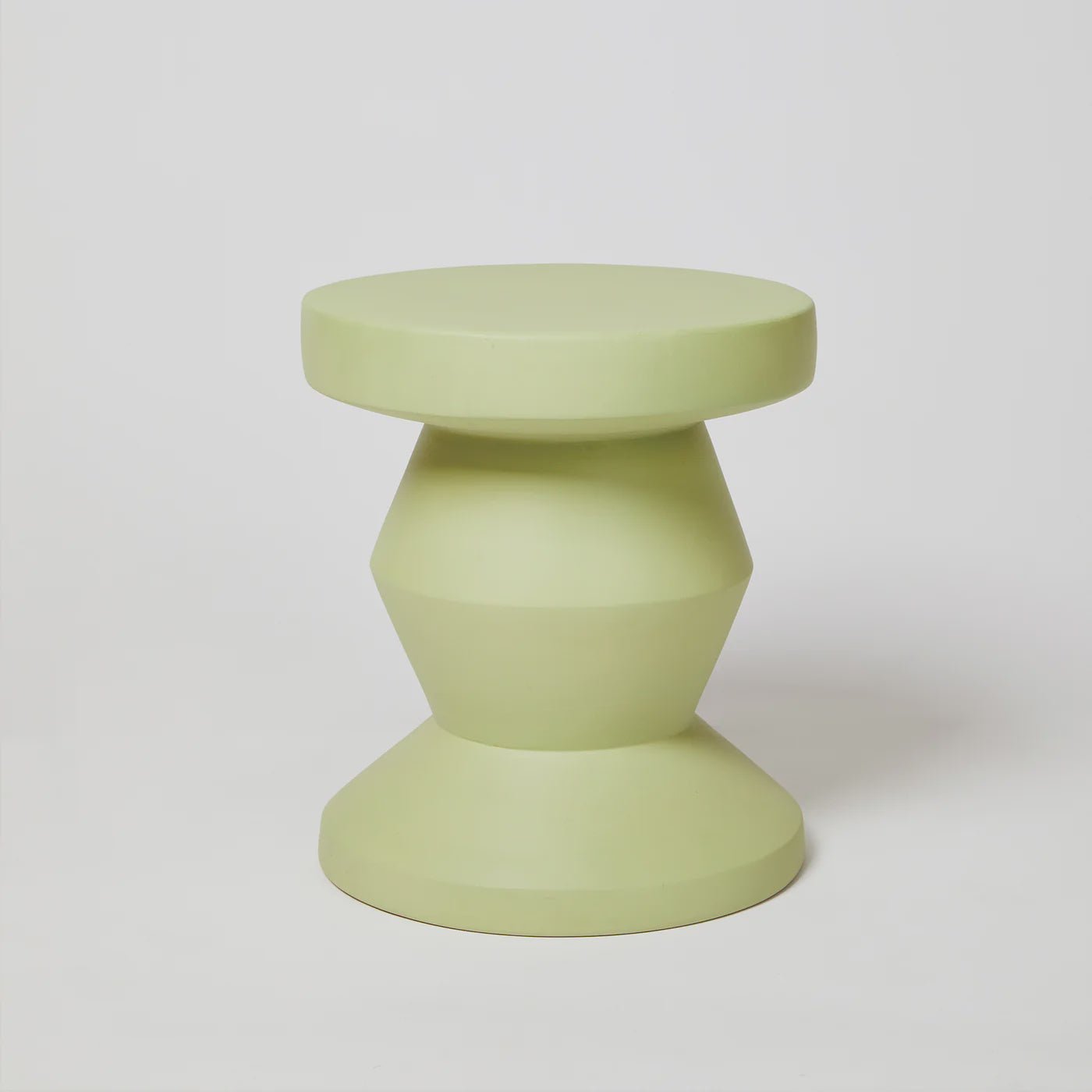 Otto's Corner Store - Pedestal Side Table - Khaki