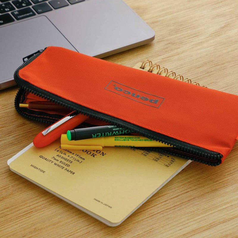 Otto's Corner Store - Penco Flat Pen Case - Orange