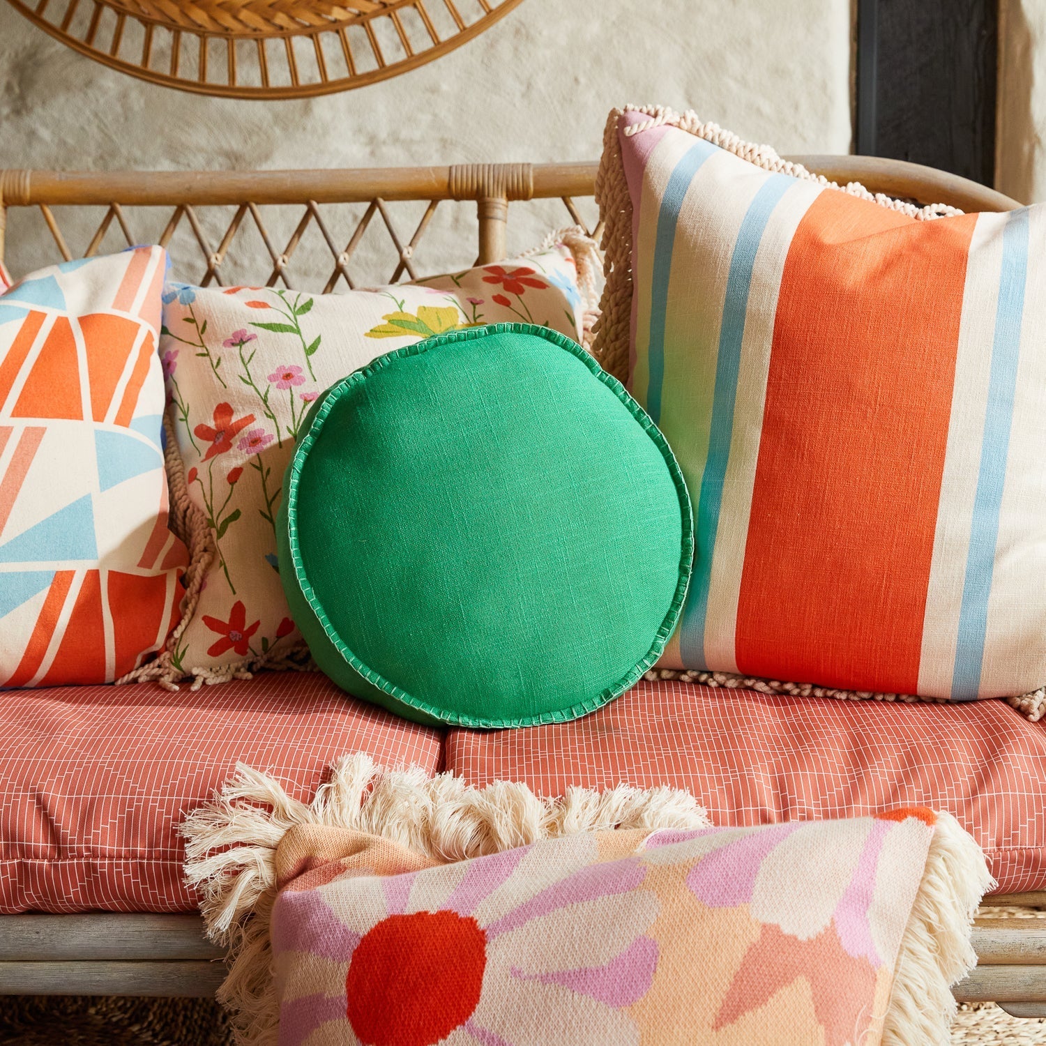 Otto's Corner Store - Rylie Round Cushion - Perilla