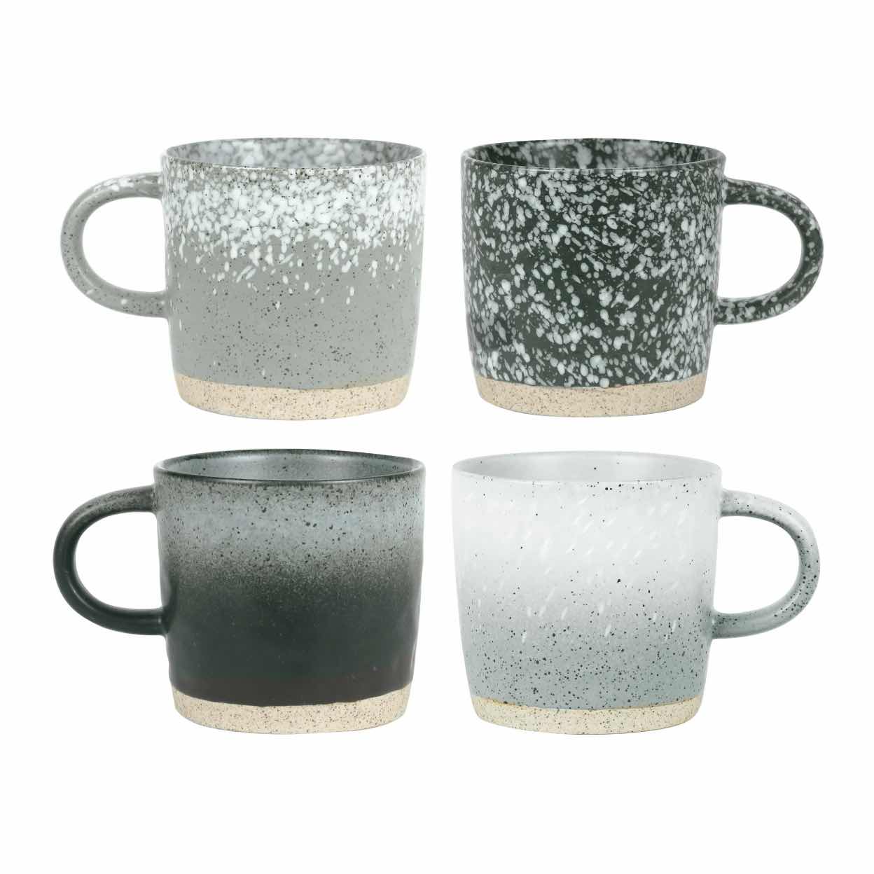 Otto's Corner Store - Strata Mug - Green/Grey