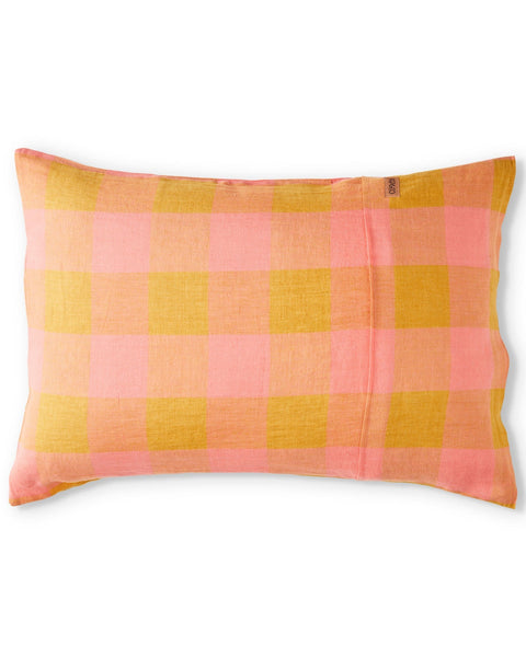 Otto's Corner Store - Toasted Marshmallow Linen Standard Pillowcase Set