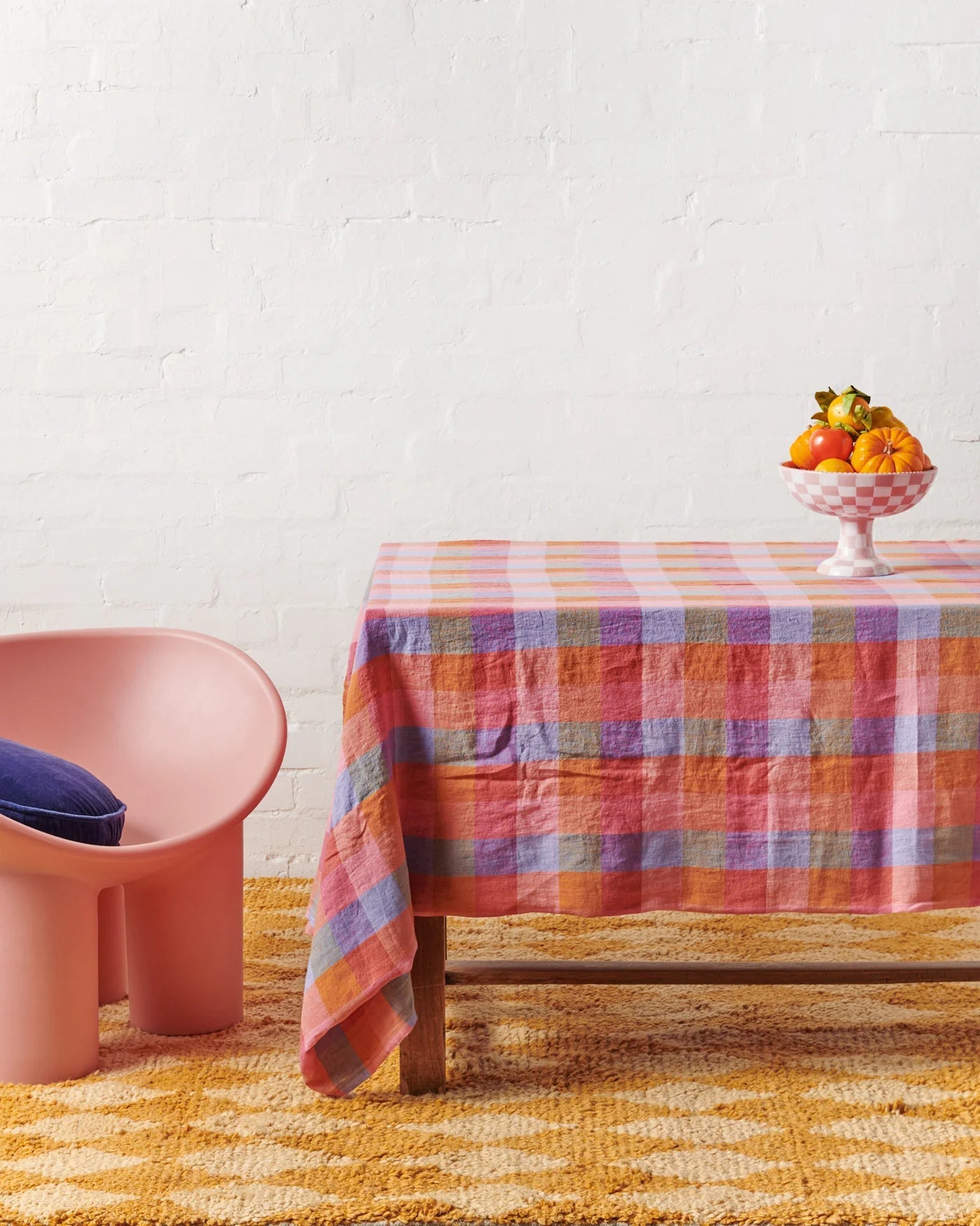 Otto's Corner Store - Tutti Frutti Linen Tablecloth