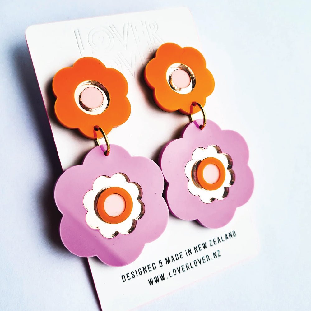 Otto's Corner Store - Wanda Dangle Statement Earrings