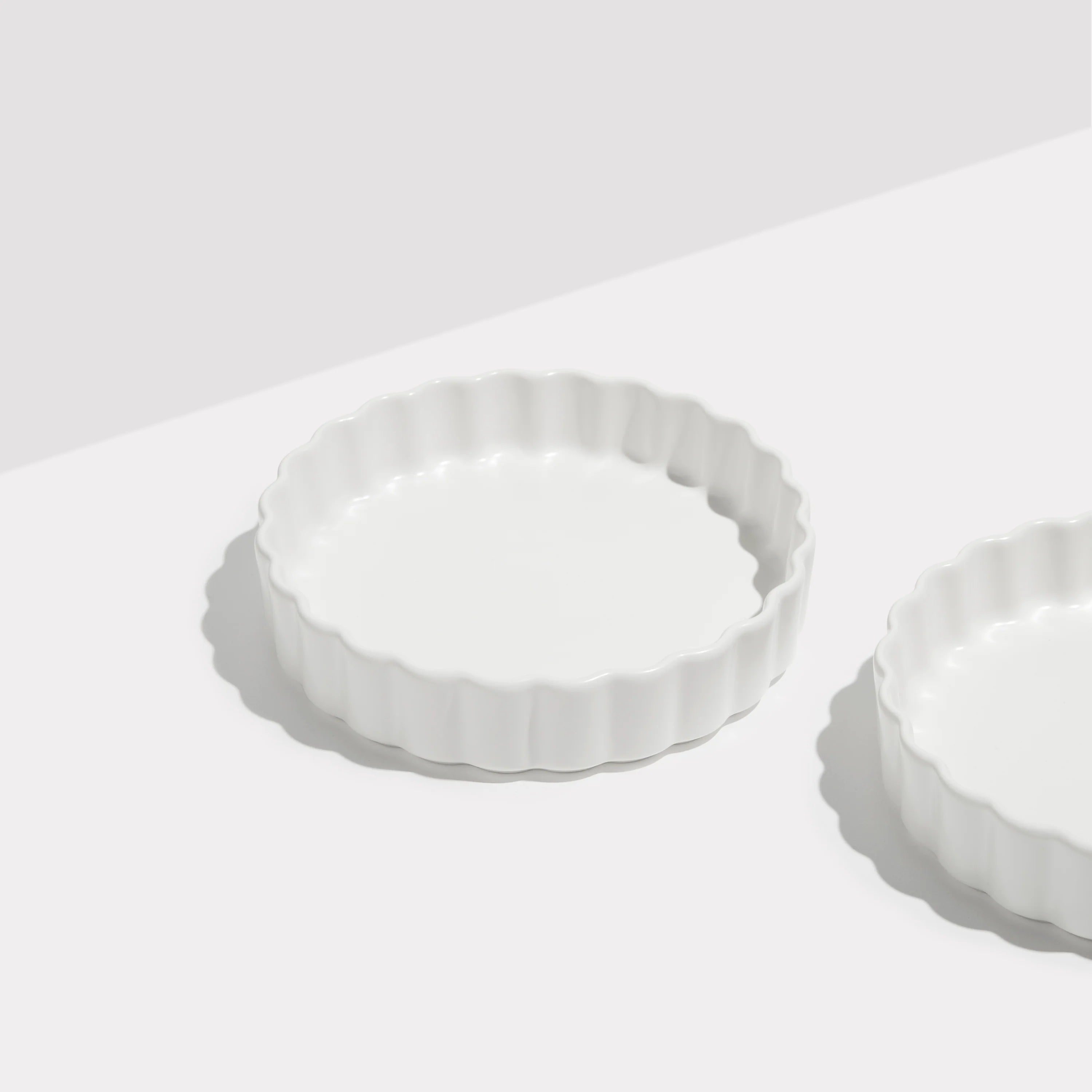 Otto's Corner Store - Wave Ceramic Bowl - Set of 2 - White