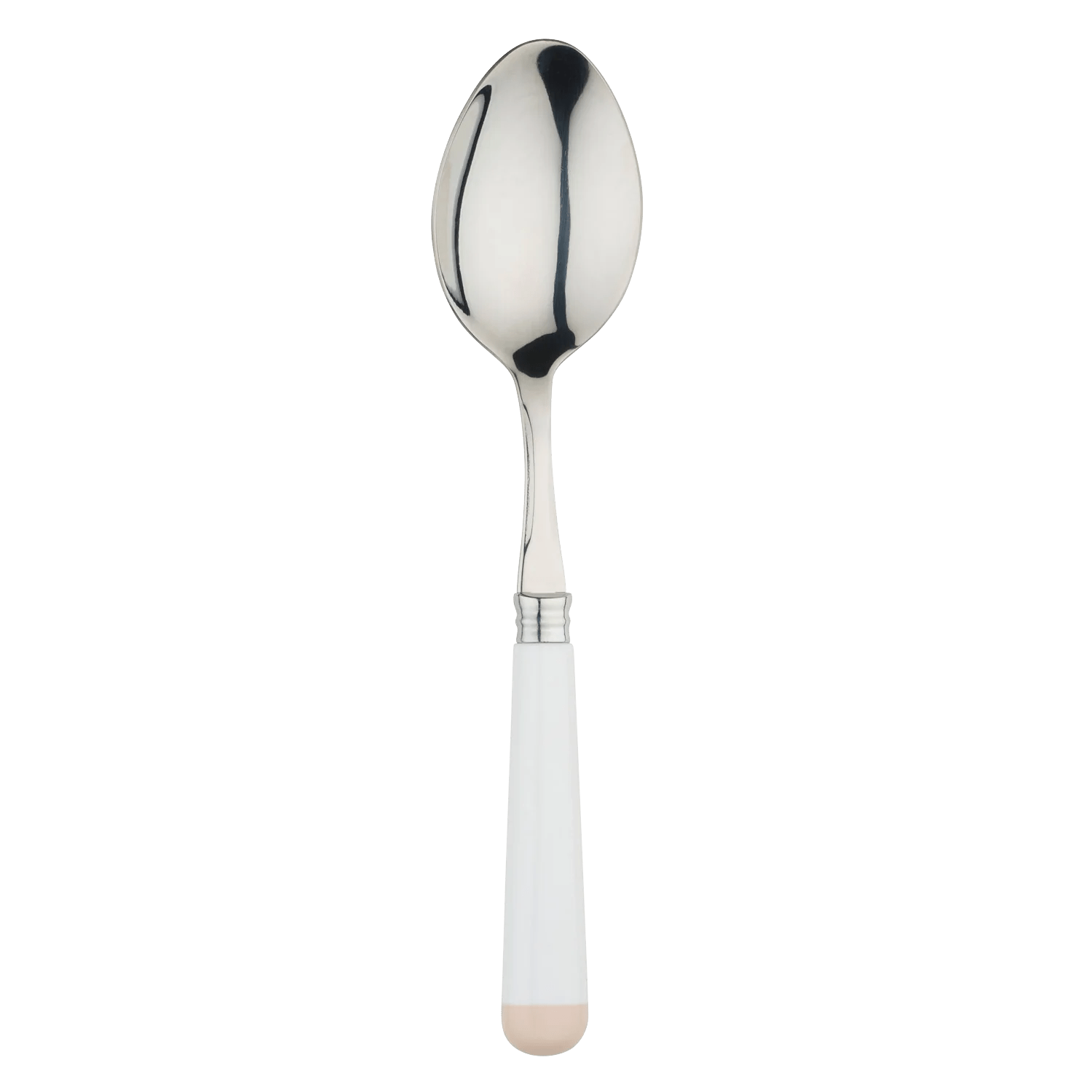 Otto's Corner Store - White & Beige Salad Servers