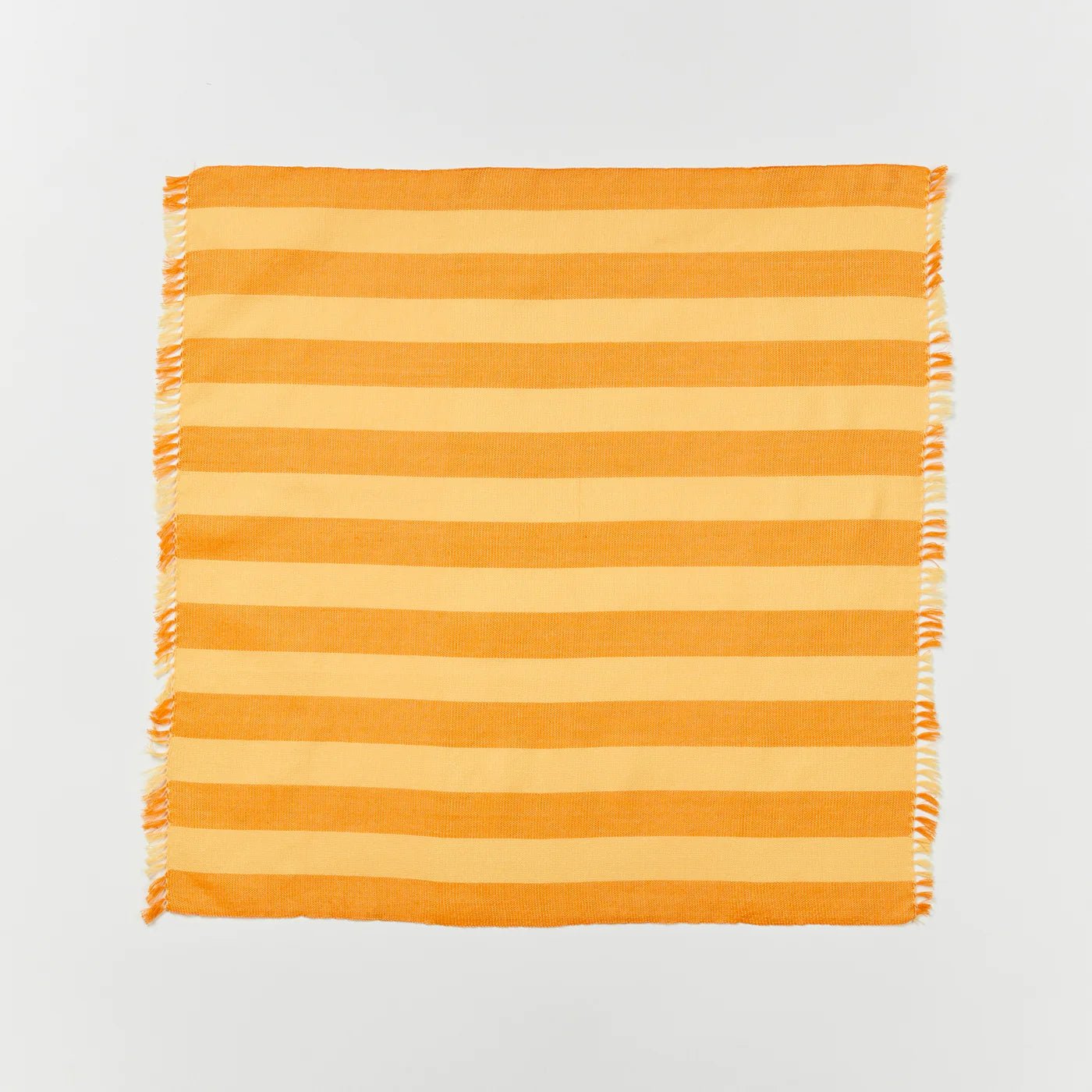 Otto's Corner Store - Woven Stripe Napkins - Yellow (set of 6)