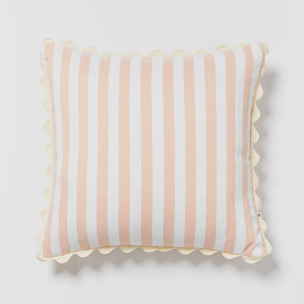 Otto's Corner Store - Woven Stripe Pink 60cm Cushion