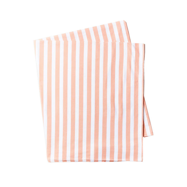Otto's Corner Store - Woven Stripe Tablecloth - Pink